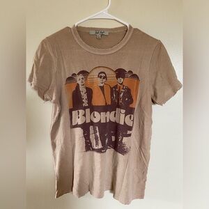 Vintage Blondie graphic band tee medium